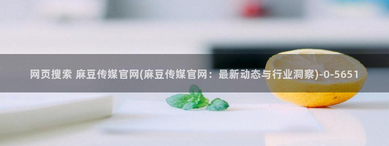 麻豆视频新片文案
