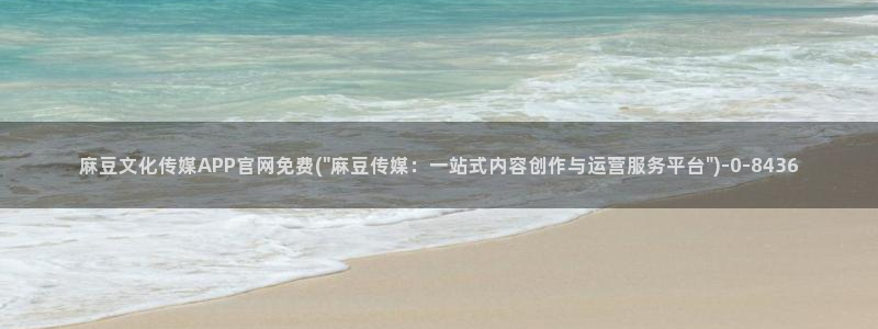 麻豆视频文章标题